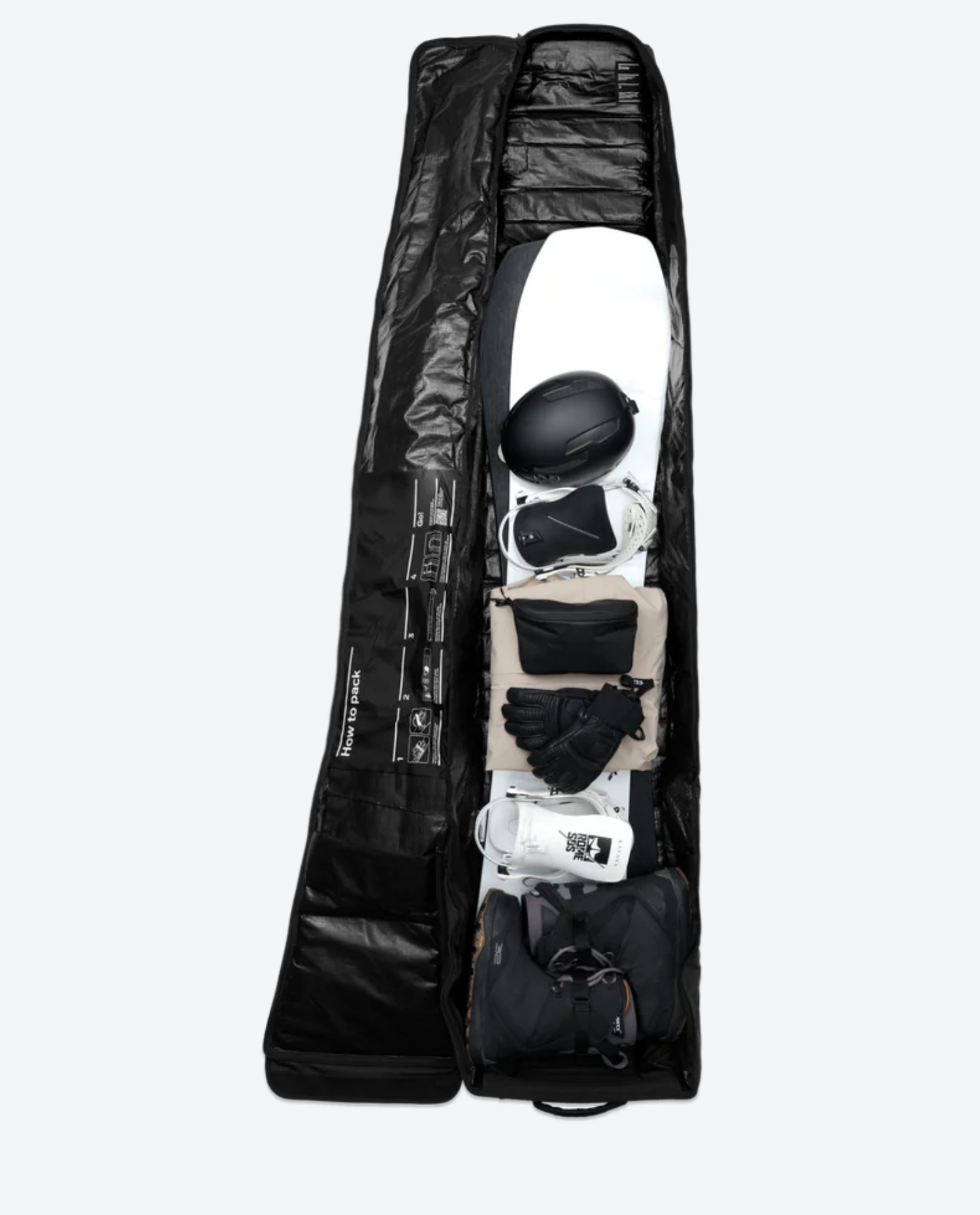 スノーボード DB Douchebags  Roller Pro 127L Pro Snow Roller in Black | The Ultimate Adjustable Ski and